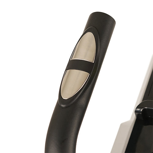PULSE SENSORS | Monitor and maintain your target heart rate. Measuring your pulse rate is an important tool for exercising correctly and efficiently. The more steady and prolonged the elevated heart rate is during the workout, the more fat is burned.