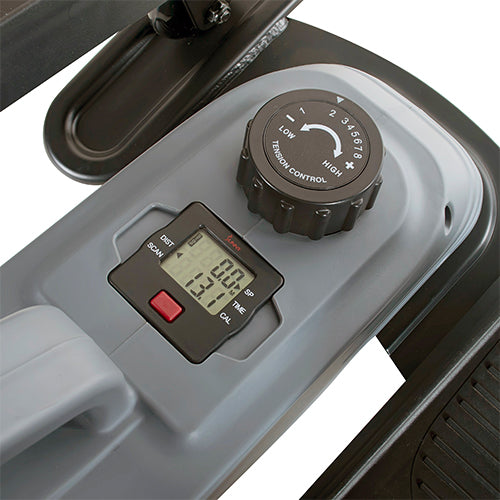 DIGITAL MONITOR | Track your speed, time, distance, and calories burned on the digital monitor. The large numbers on the display make it easy to read while standing or sitting.