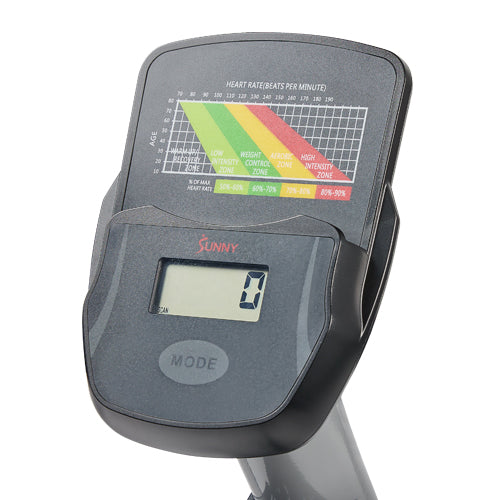 DIGITAL MONITOR | Tracking your progress is simple with the digital monitor screen. Displaying your Time, Speed, Distance, Calories, Heart Rate, and Odometer, you will be able to see your results to keep you motivated and on pace.