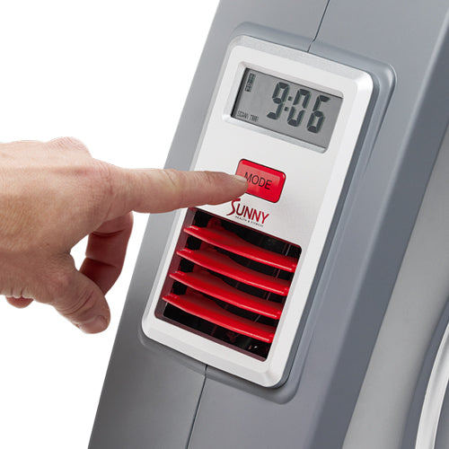 DIGITAL MONITOR | Seamlessly track your fitness performance stats with the onboard digital monitor. Sync to the SunnyFit® App through Bluetooth or use it as a standalone display to view your: Calories, Count, Time, Total Count, Scan.