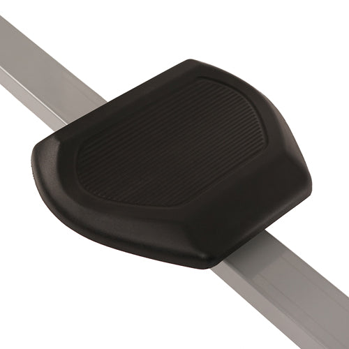 WIDE CUSHIONED SEAT | Extra padding helps relieve pressure in the tail bone due to sitting, helping prevent circulation from being cut off.