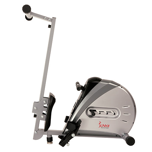 FOLDABLE | Foldable frame makes storage easier than ever.  No need to keep/store your rower out in the open! Fold up your rower to save space. Folded Dimensions are 38L x 14W x 43H in.