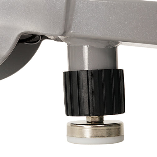 FLOOR STABILIZERS | Center rail floor stabilizer (adjustable) for stabilizing your machine across multiple surfaces, hard floors or rugs.
