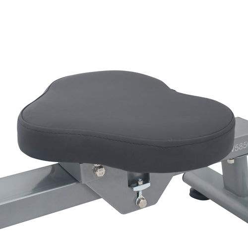 WIDE CUSHIONED SEAT | Extra padding ensures proper blood flow in the glutes for prolonged and vigorous workouts. This extra padding helps relieve pressure points in the tail bone due to sitting and relieves the "falling asleep feeling" when circulation is cut off.