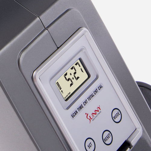 DIGITAL MONITOR | Track your progress with the Digital Monitor screen is easy and displays: Time, Count, Calorie, Total Count or Scan through each metric.