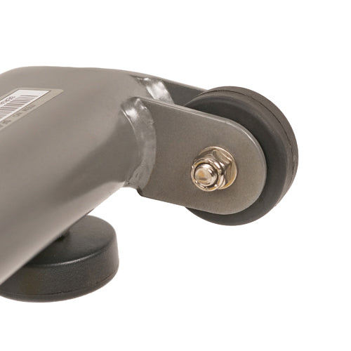 TRANSPORTATION WHEELS | Tilt and roll for use or away for easy storage with convenient transport wheels allowing the movement of equipment with ease