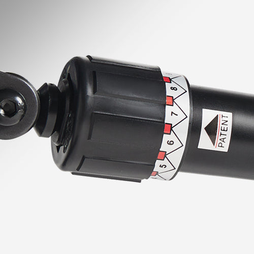 12 Levels of Hydraulic Resistance | Customize and increase your workout intensity with 12 levels of hydraulic resistance.