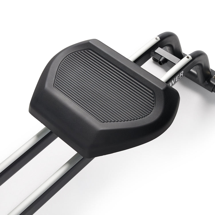 Ergonomic Padded Seat | The ergonomic contouring reduces pressure on your tailbone and hips, promoting proper posture and preventing discomfort during workouts.