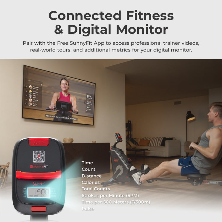 Smart Magnetic Rowing Machine