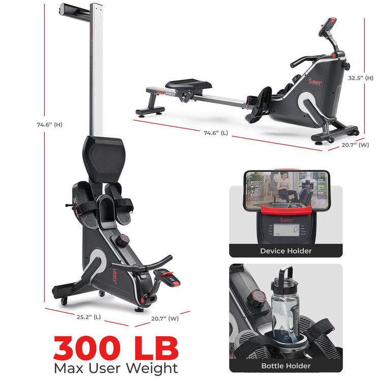 Smart Magnetic Rowing Machine