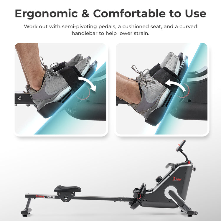 Smart Magnetic Rowing Machine