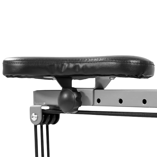 4-WAY ADJUSTABLE SEAT | Easily adjust the seat forward and back without having to get off.