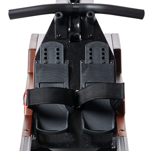 LOW-IMPACT CARDIO | Protect your joints while still challenging yourself. Our Vertical Hydro Wooden Water Rowing Machine allows you to improve cardiovascular health and build strength but is also gentle on your joints. 