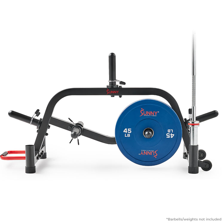 Sunny Strength® Premium Portable Weight Plates & Barbell Storage Rack