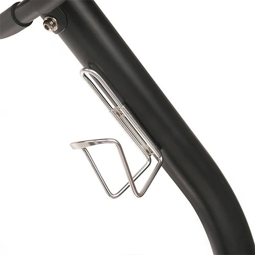 BOTTLE HOLDER | Proper hydration will ensure your health and workout performance stays at optimum levels. Carrying your water bottle while you ride will help you to ride longer mileage without needing to stop for rehydration.