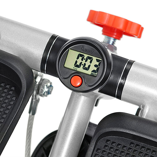 DIGITAL MONITOR | The easy to read digital monitor displays: count, time, calories, total count and scan.