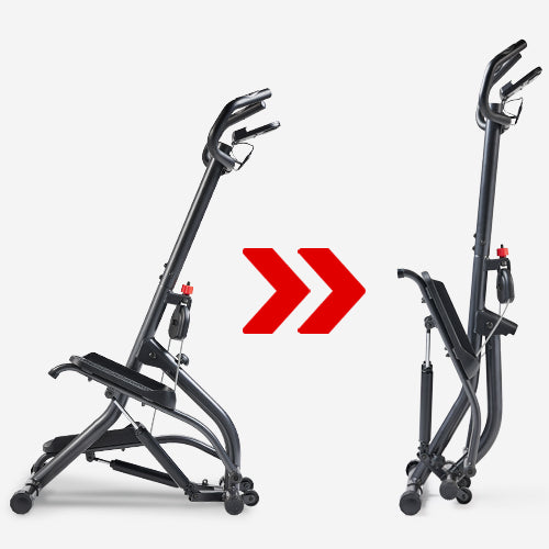 Compact and Foldable Design | Features a minimalist design with a slender profile and a lightweight construction, complemented by a foldable mechanism for easy storage.