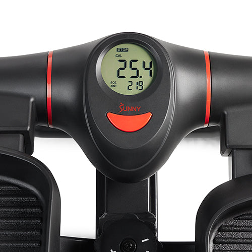 Digital Monitor | Track your fitness journey with the easy-to-read LCD display. It monitors essential workout data like time, speed, calories burned, step count and scan to sync your workout automatically via Bluetooth.
