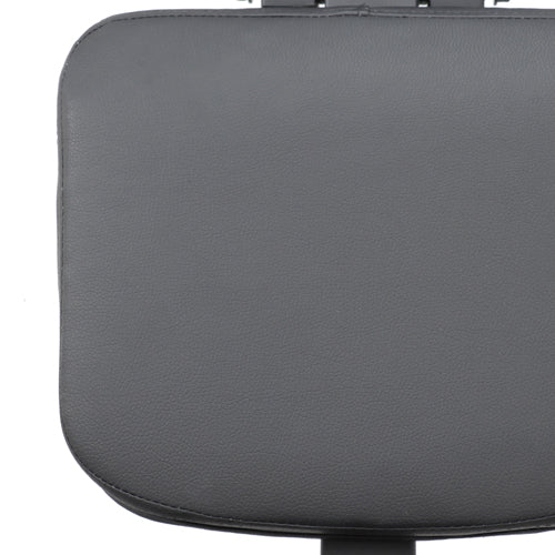COMFORT | High density foam padding on the seat and back support alleviates aches and pain from long sessions working out on the weight bench.
