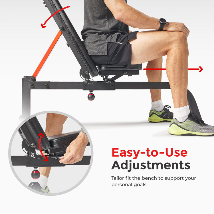 Advanced Adjustable Multifunction Weight Bench