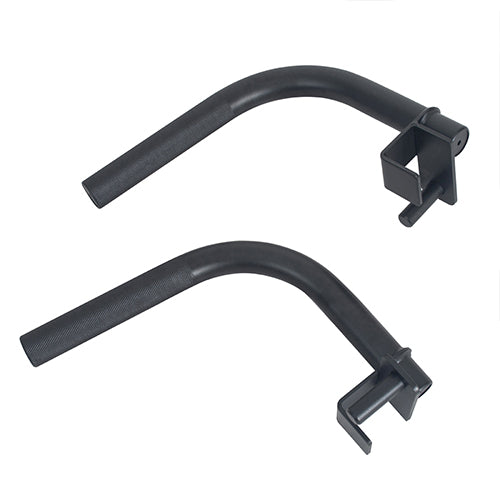 LARGE DIAMETER BARS | High strength large diameter steel bars ensure a durable quality build for the toughest workouts.