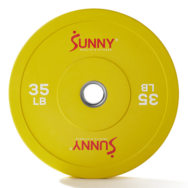 Sunny Strength® Elite 2-inch Rubber Olympic Weight Plates 10 - 55 LBS