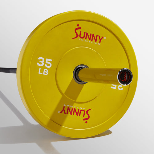 Olympic Barbell Compatible | Designed with a 2" stainless steel opening, ensuring seamless compatibility with Olympic Barbells.
