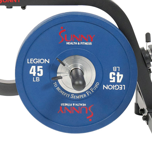 MULTI-STORAGE CAPABLE | Use up to 7 weight plate storage posts and 4 Olympic barbell storage posts to keep your strength training equipment centralized and organized.