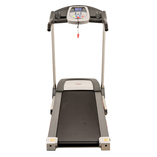 SHOCK ABSORPTION DECK | Less impact force on your legs and joints, treadmill cushioning allows you to work out longer with less fatigue versus running outside on hard asphalt.