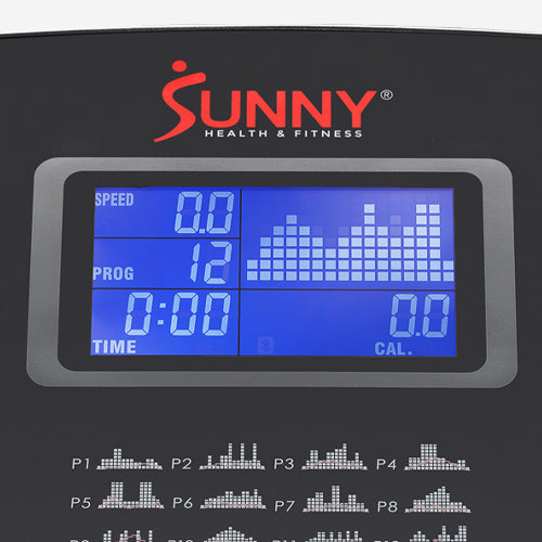ADVANCED DIGITAL MONITOR | Tracking your progress is simple with the digital monitor with 16 Workout Programs - including time, speed, incline, distance, steps, calories burned, and pulse.