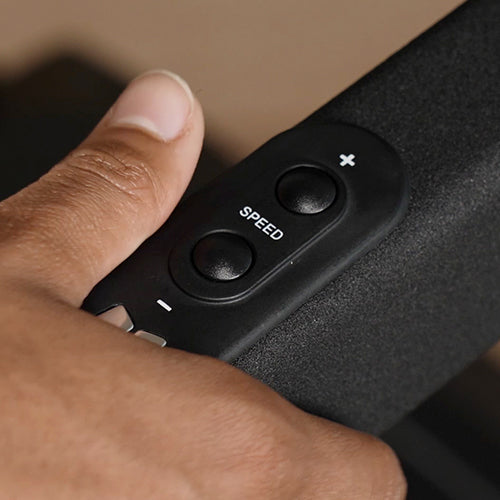 CONTROL SPEED & INCLINE WITHOUT STOPPING | Conveniently adjust speed & incline at your fingertips.