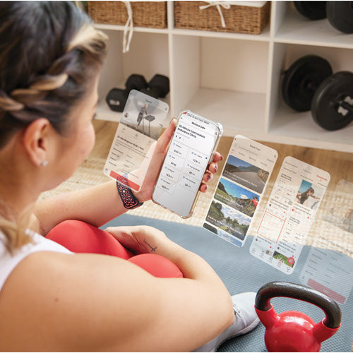 CONNECTED FITNESS | Via Bluetooth connectivity, this compact treadmill connects to the SunnyFit® app, granting access to an array of free workouts and fitness programs. Track your progress, set fitness goals, access personalized workout plans, and compete with other community members to get to the top of the leaderboard. Have all the workouts of your choice right at your fingertips, while also feeling supported as a member of this like-minded SunnyFit® community.