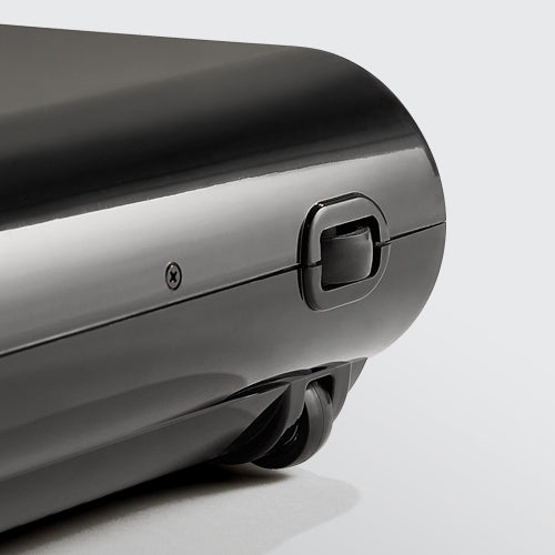TRANSPORTATION WHEELS | This indoor treadmill has two sets of transportation wheels that allow you to move it forward, backward, left, and right when it’s folded flat.