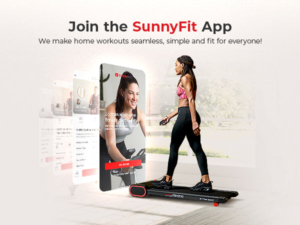 Join the SunnyFit App | We make home workouts seamless, simple and fit for everyone!