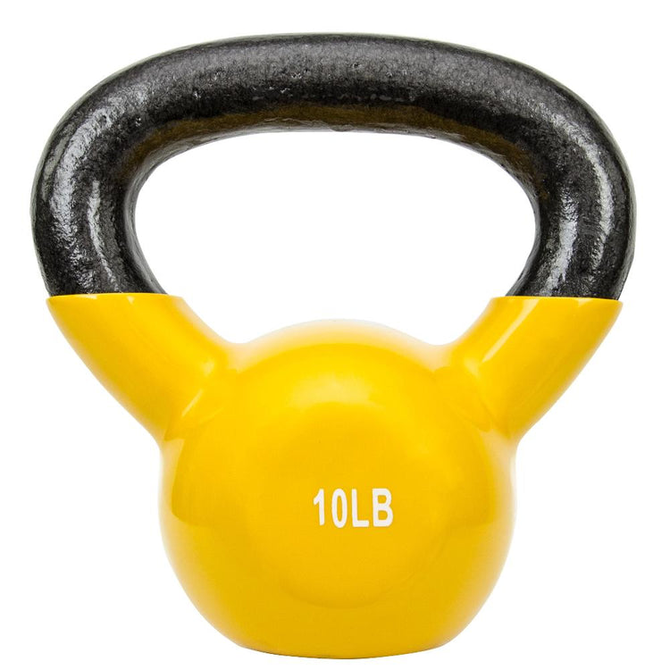 Vinyl Coated Kettle Bells 5 - 25 lbs - Sunny Health and Fitness