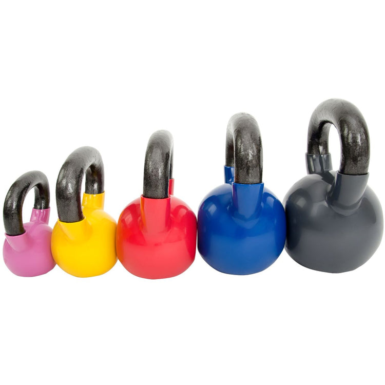 Sunny Strength® Vinyl Coated Kettle Bells 5 - 25 lbs