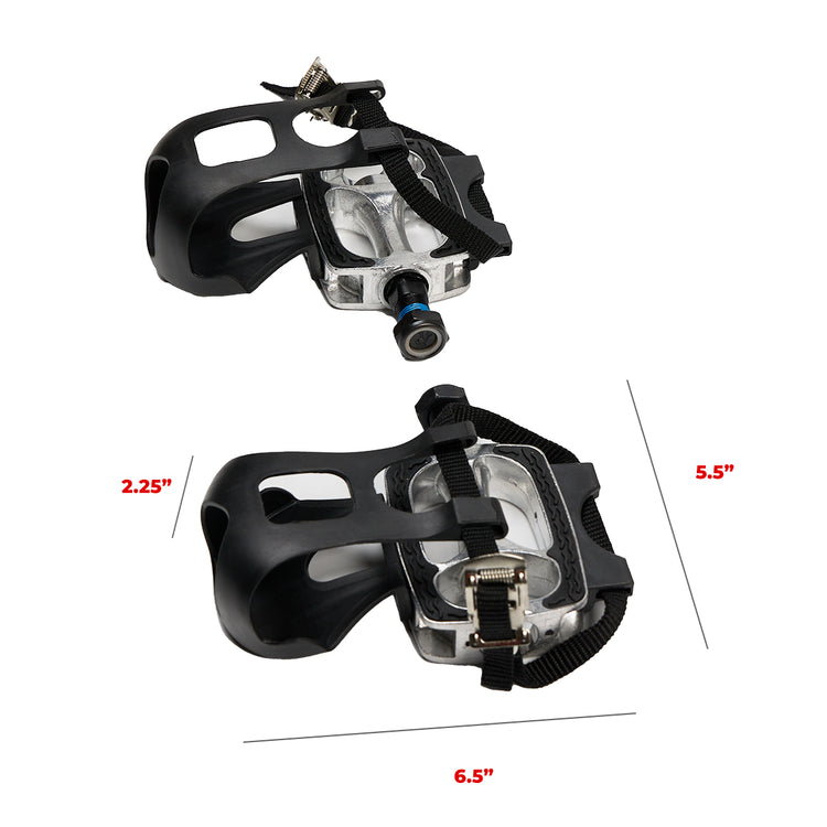 Indoor Cycle Bike Pedal Regular (Caged) - Set