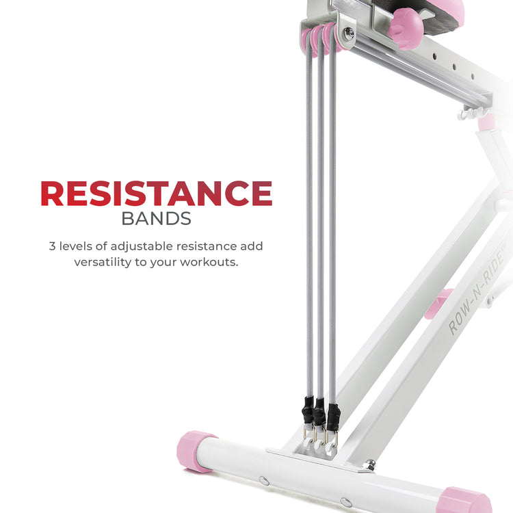 Smart Upright Row-N-Ride® Exerciser in Pink