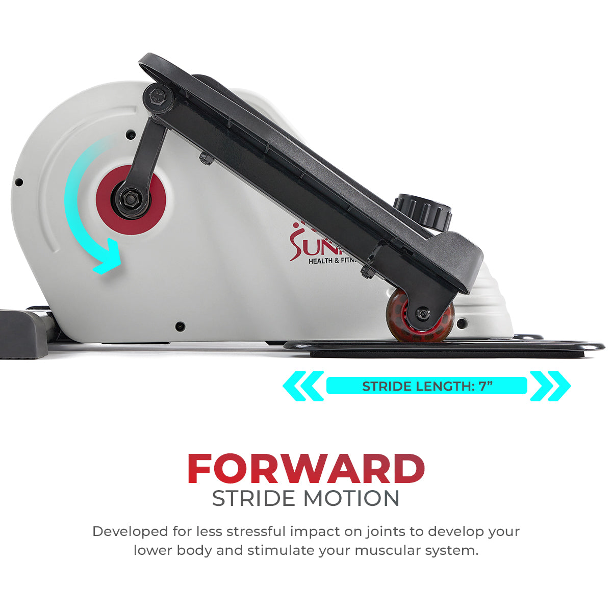 Magnetic Under Desk Elliptical Peddler Exerciser