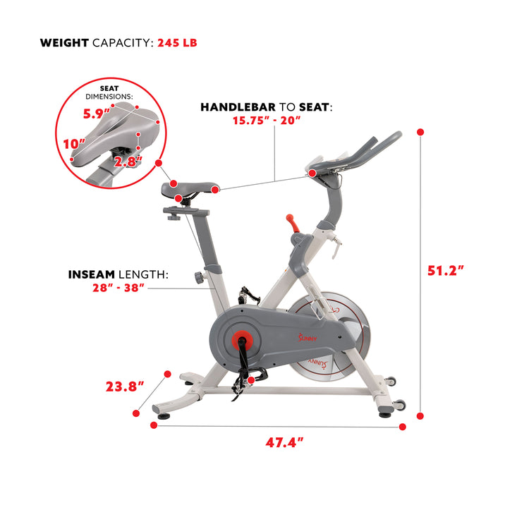 Pro Lite Indoor Cycling Bike Belt Drive