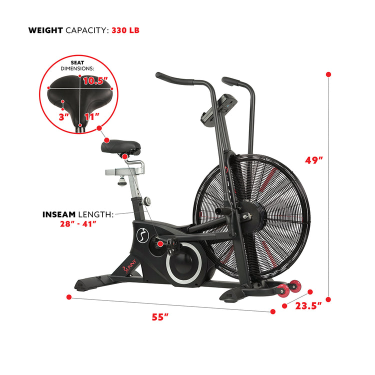 Tornado LX Fan Bike - Air Assault Exercise