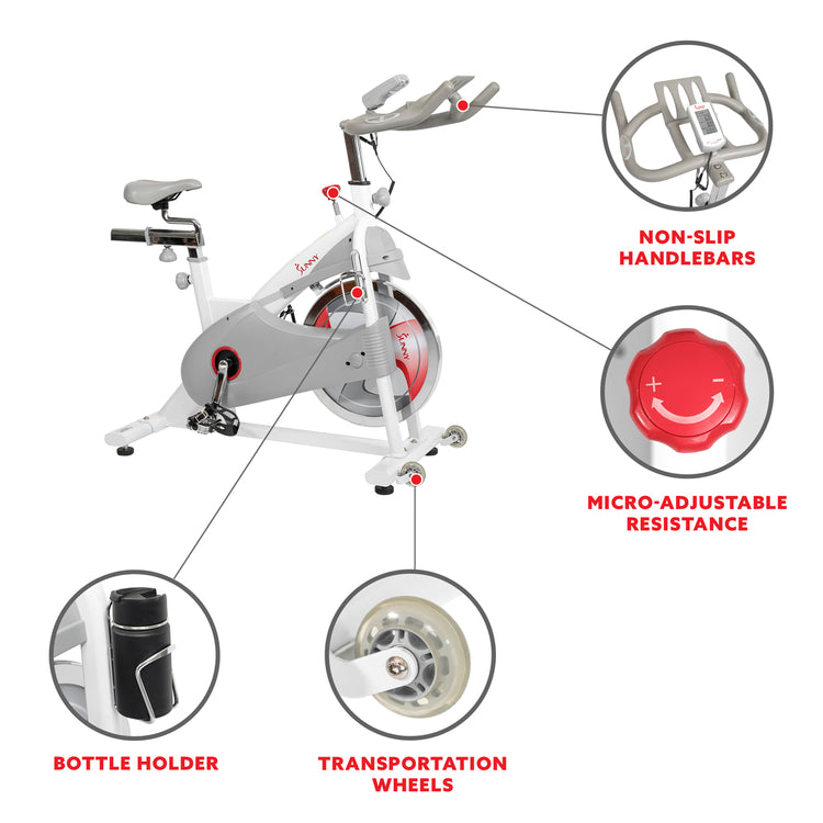 Premium Magnetic Belt Drive Indoor Cycling Bike