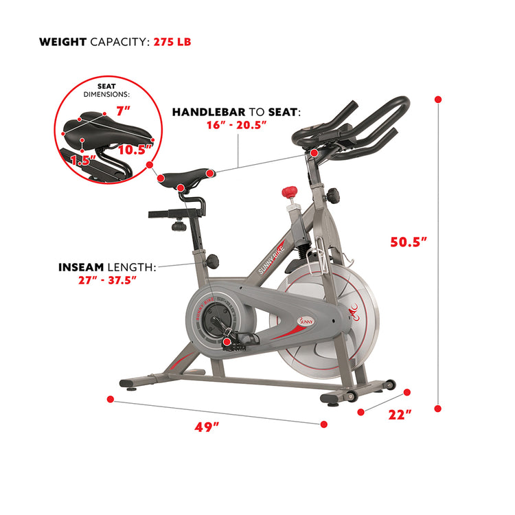 Synergy Exercise Bike Stationary Indoor Cycling