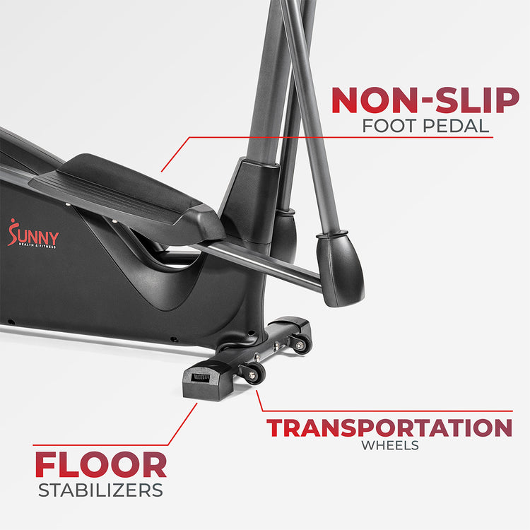 Pre-Programmed Elliptical Trainer, 18 inch Stride