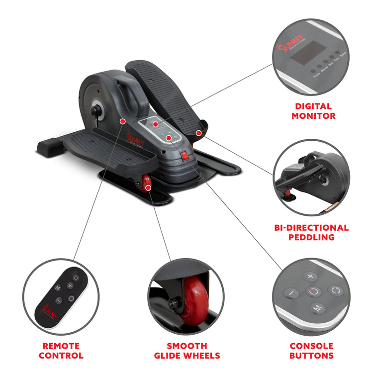 SitFit Electric Motorized Under Desk Elliptical