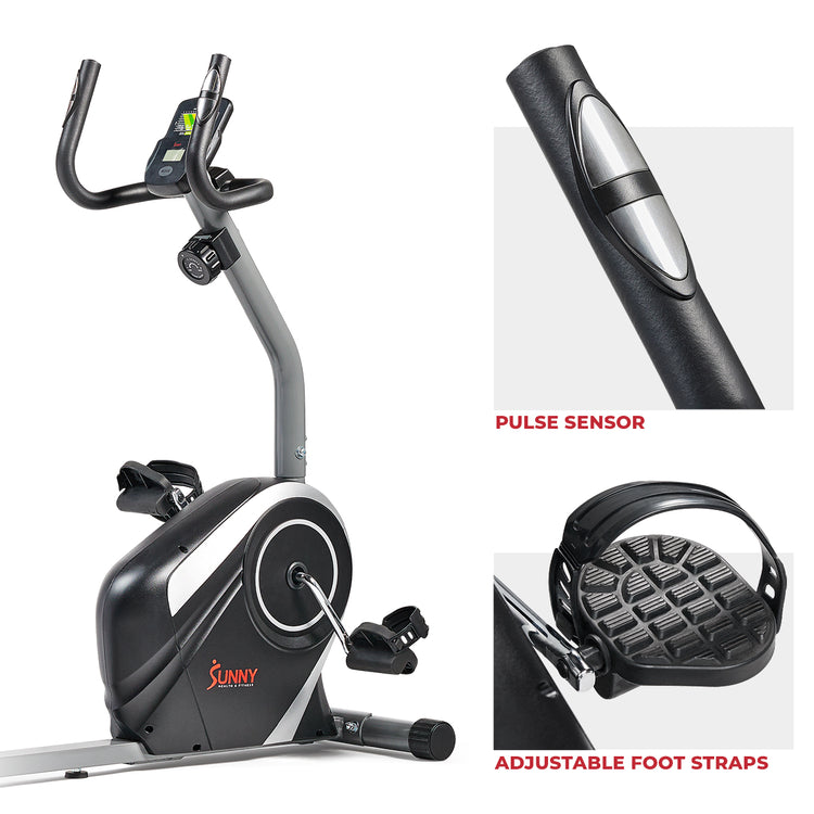 Magnetic Recumbent Exercise Bike with Quick Adjustable Seat , 300 lb Capacity