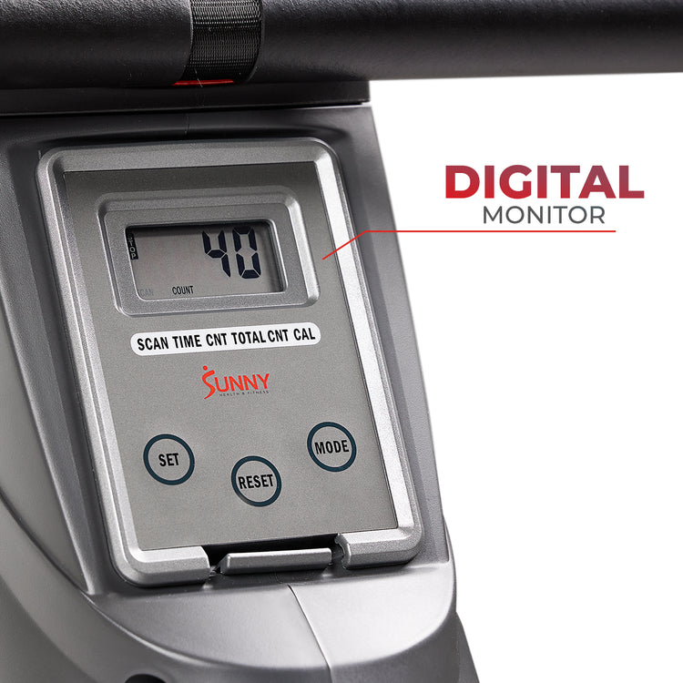 Smart Multifunction Magnetic Rowing Machine with Foot Plate
