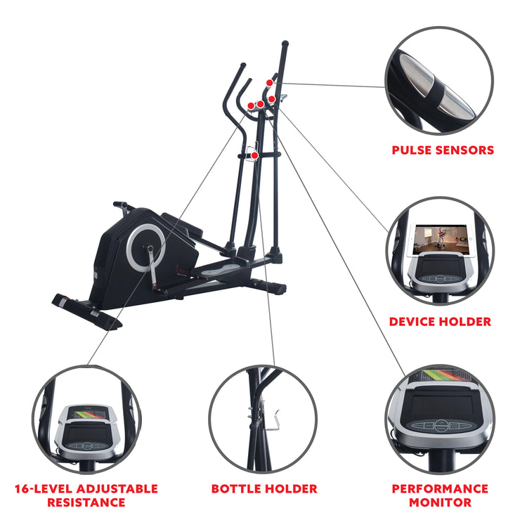 Programmable Elliptical Magnetic Cardio Power Trainer