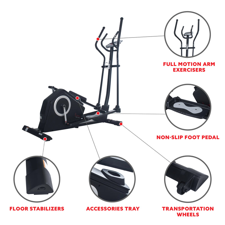Programmable Elliptical Magnetic Cardio Power Trainer