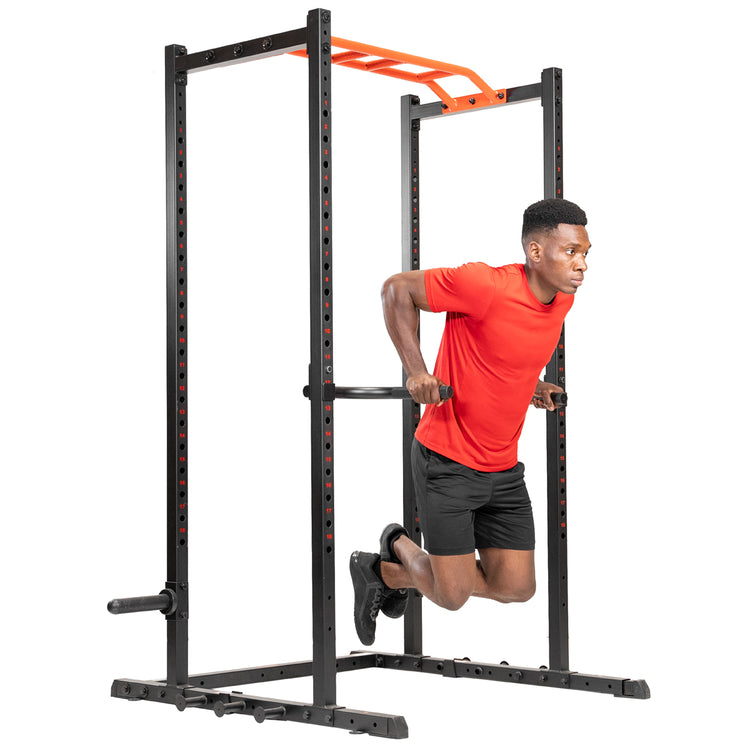 Sunny Strength® Dip Bar Attachment for Squat Racks and Power Cages